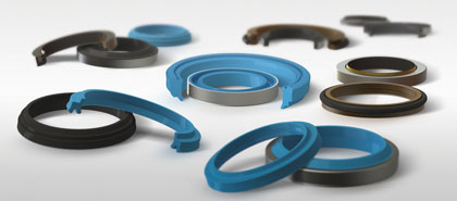 Joints hydrauliques racleurs - Hydraulic wiper scraper seals - 420 x 185