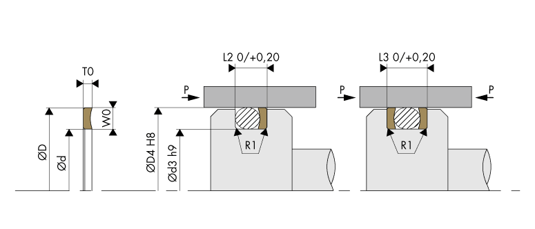 Logement Gorge - BECA 008P Piston