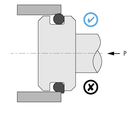 joint torique EPDM épaisseur 5,34mm int. ø 56,52mm Q 1 pc 519318