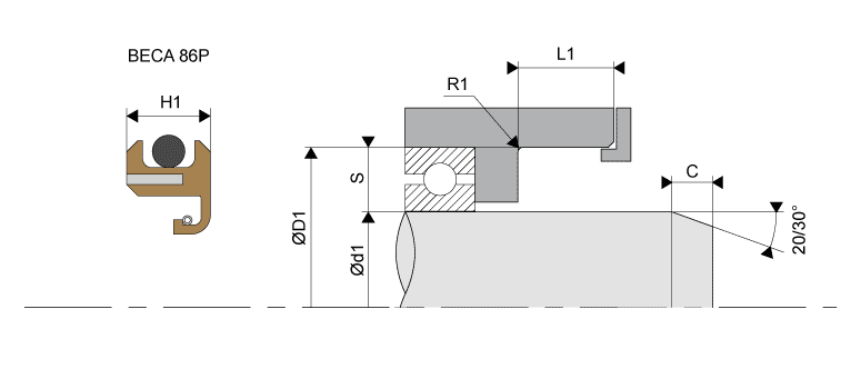 Schema implantation BECA 86P